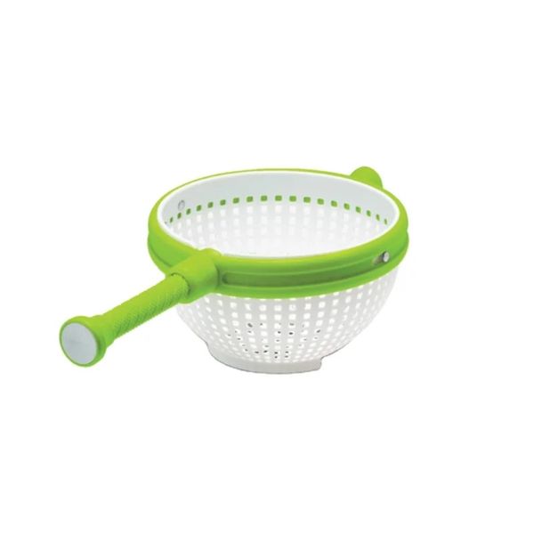 Salad rotator, fruit salad washing filter, foldable washing machine