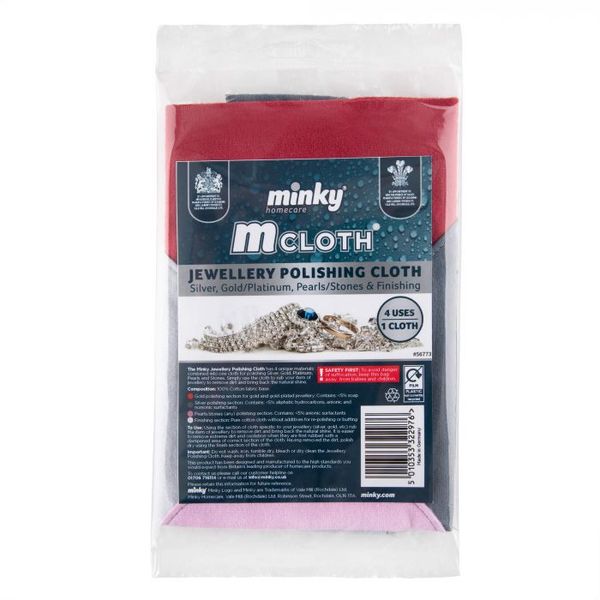 Minky M Cloth Jewellery Polishing Cloth