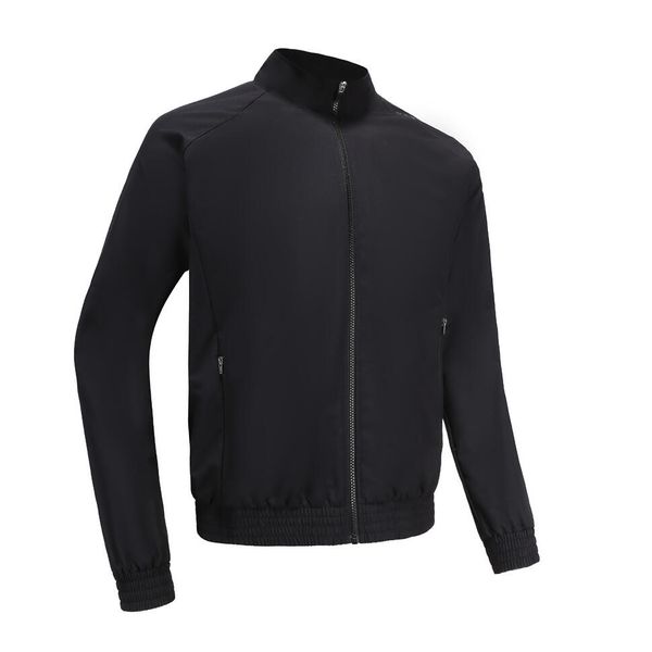 Domyos Men's Fitness Standard Breathable Jacket - Black