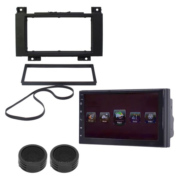 7" Media Player with Trim Plate for Mercedes Benz Sprinter &amp; Evo Tweeters