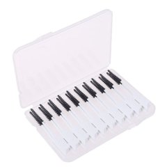 Silicone Interdental Toothpicks &amp; Case - 40-Pack for Optimal Oral Care