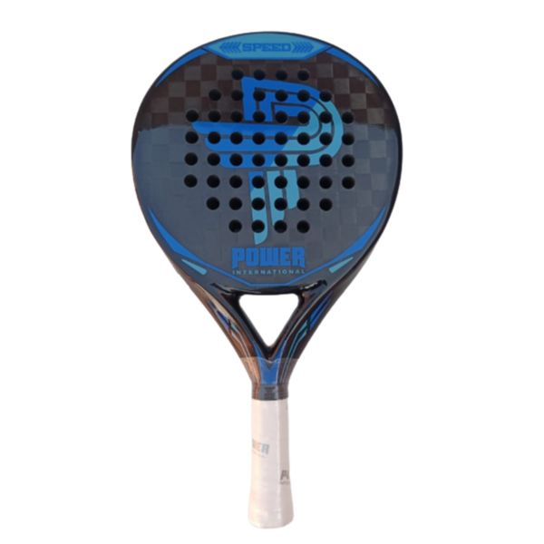 18K Carbon Fiber Multicolored Padel Racket with Soft Eva Padding Core