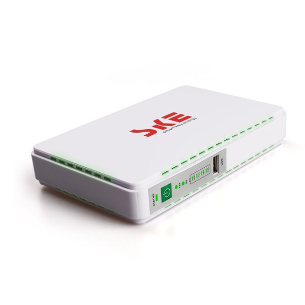 SKE 8800mAh Mini UPS for Wifi and Router, 12/9V Power Supply, Router UPS