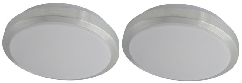 Hello Today Round 24W Ceiling Light with Frosted PC Cover - 2 Pack