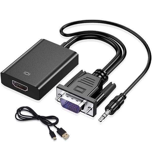 VGA To HDMI Reliable Analog to Digital Video Adapter Cable