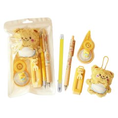 Mini Bear-Themed Stationery Set