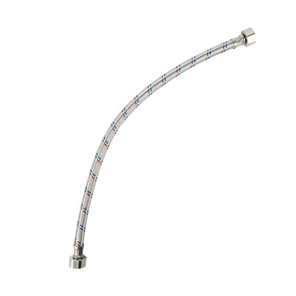 Bulk Pack x 10 Hose Braided Flexible Fxf 15X350mm