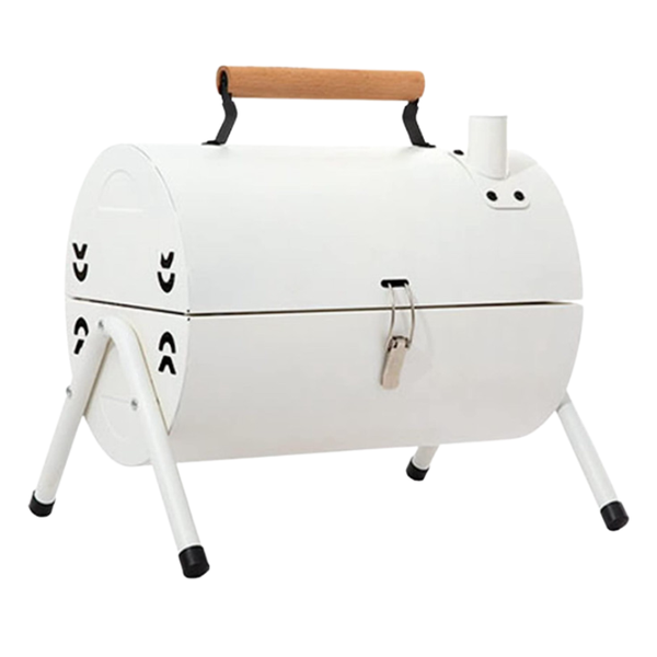Portable Charcoal Grill - Electricity Heat Source Double Sided Barbecue