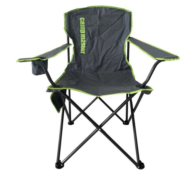 Camp Master Classic 200 Camping Chair Charcoal and Green