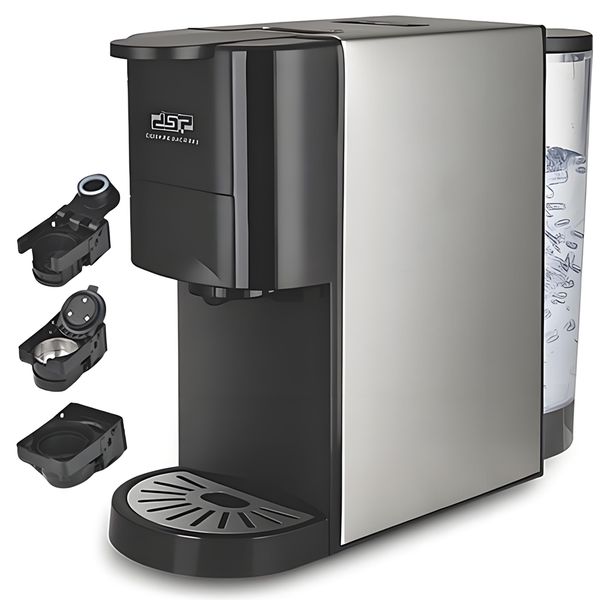 3-in-1 Multi Capsule Coffee Machine for Nespresso,Dolce Gusto,Ground Coffee