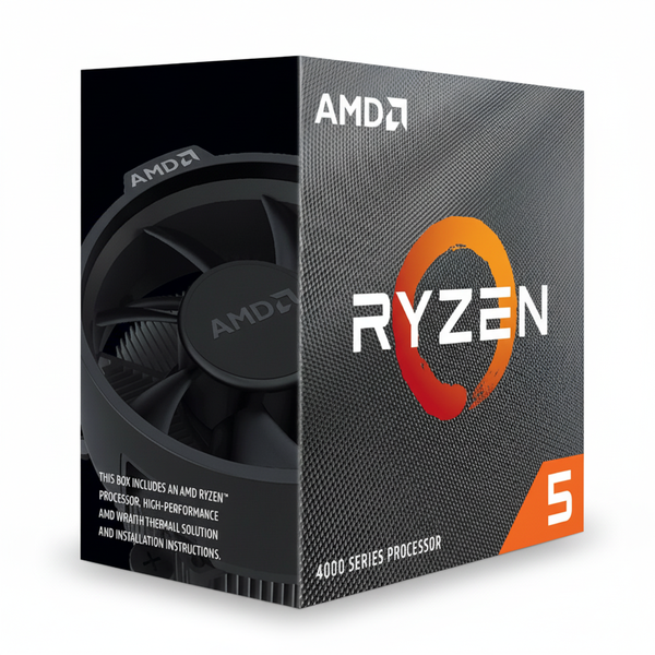 AMD Ryzen 5 4500 6-Core 3.8 GHz AM4 Desktop Processor with Cooler