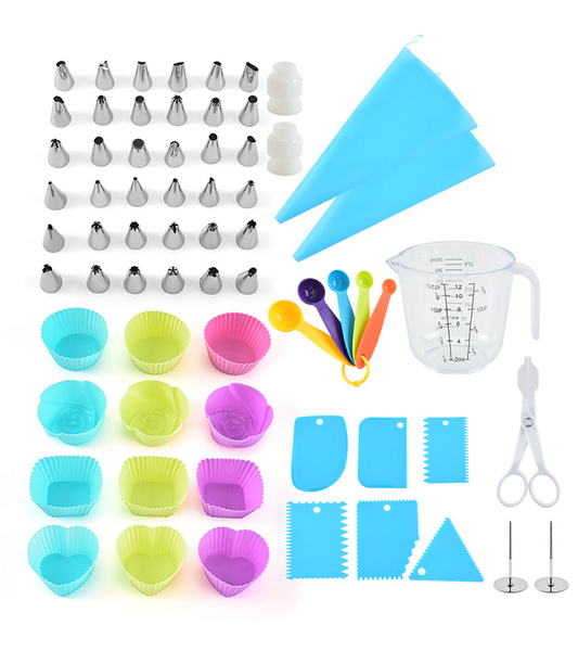 63 Pieces cake decorator tools
