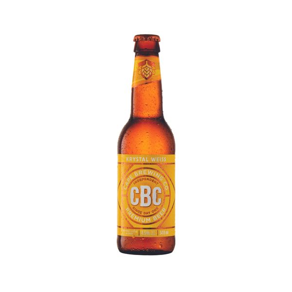 CBC Krystal Weiss 24 x 340ml Bottles
