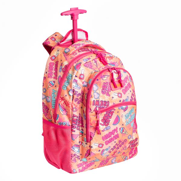 SQUIGGLE Tweens Premium Trolley Backpack - Stylish, Durable &amp; Versatile