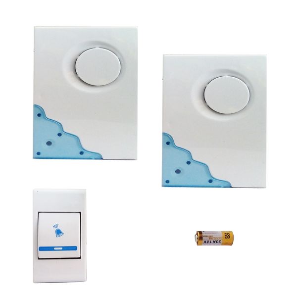 Studio 07-Two Wireless Door Bell with Remote Control