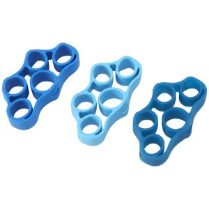 3 in 1 Finger Stretcher Resistance Bands Finger Grip Strengthener