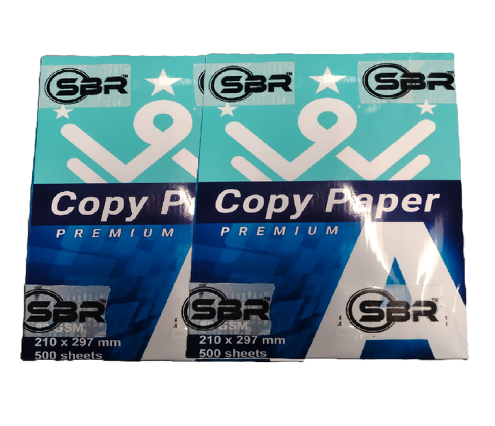 SBR | A4 Paper | 80GSM | 2 REAM