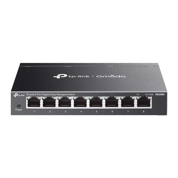 TP-Link ES208G Omada 8-Port Gigabit Easy Managed Switch. Plug and Play