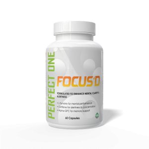 FOCUS'D - Mental Clarity - 60 Capsules