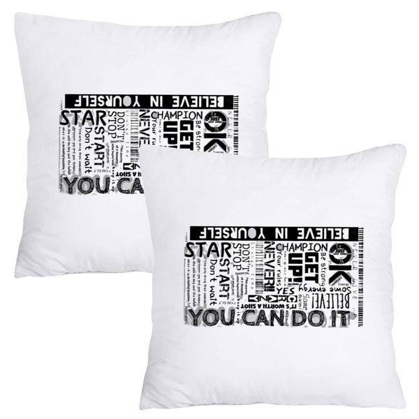 Scatter Cushion Cover Set (50cmx50cm) - Believe in yourself