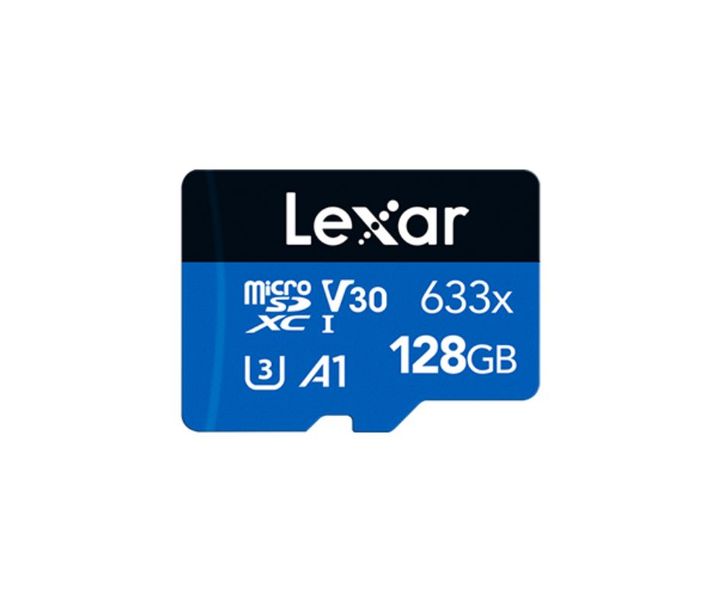 Lexar 128 GB Speed 633x microSD - LSDMI128BB633A- MEMLXSDM633128A