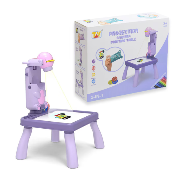 SamMag Biz 4 In 1 Mini Projector Table Led Drawing Painting Educational
