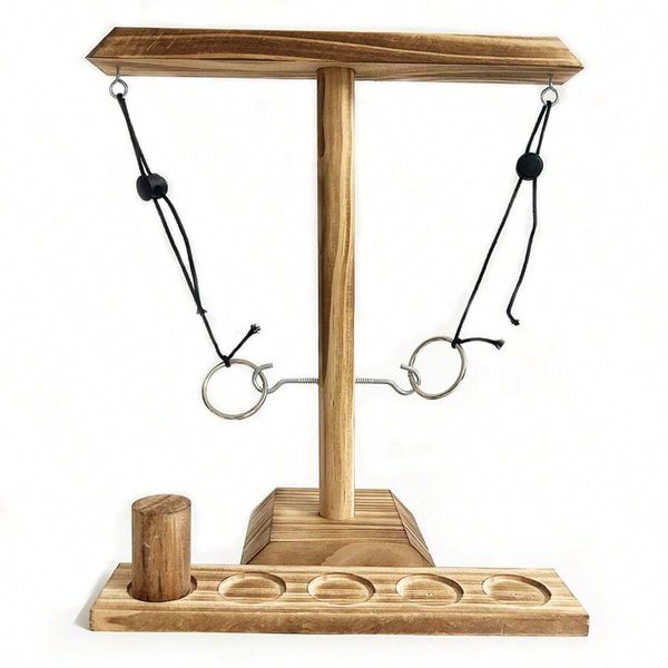 RingMaster Pro - Adjustable String Ring Toss Game Set