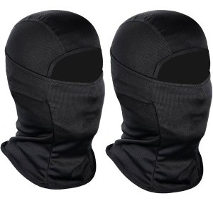 2-Pack Balaclava Face Mask for Women, Breathable Ski Mask for Outdoor