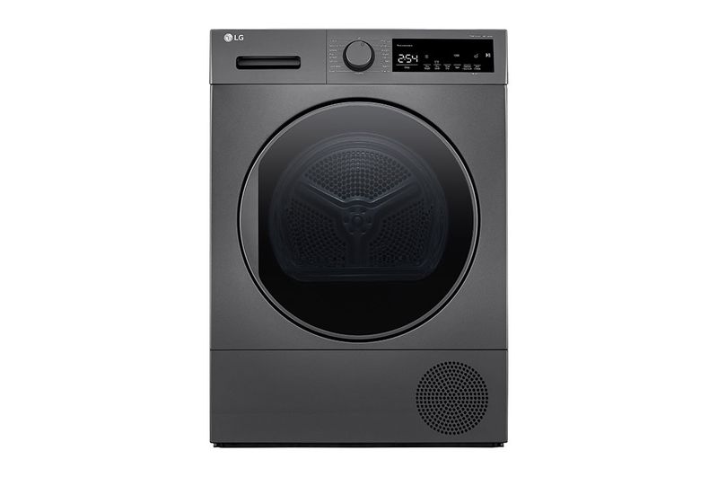 LG RH80T2SP7RM 8kg A++ Heat Pump Tumble Dryer in Black Finish
