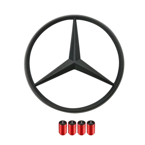 90mm ABS Mercedes-Benz B Class Trunk Lid Star Emblem Badge W247 2020~2024
