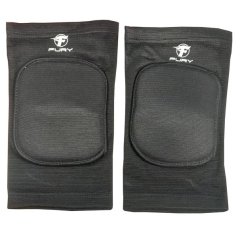 Fury Padded Knee Guards - Black Pair