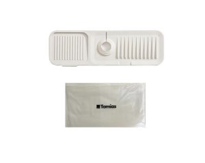 Tamias Sink Splash Guard Silicone Durable Mat Grey In Poly Bag 45x14cm