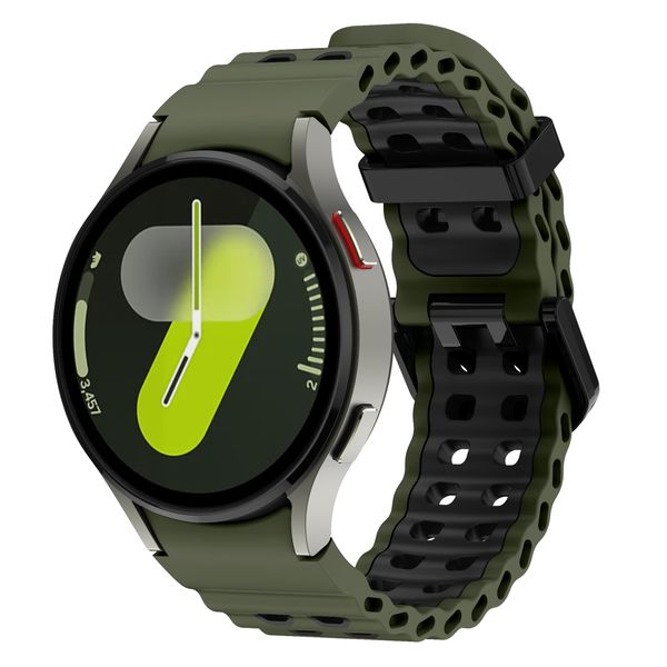 Two-tone watch band Compatible with Samsung Galaxy Watch 7/6/5/4