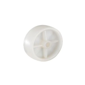 Tradequip - White Nylon Loose Wheel 65mm