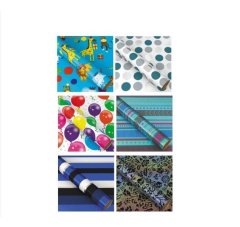 Marlin - Gift Wrap 1m x 700mm Holographic (Pack Of 60)