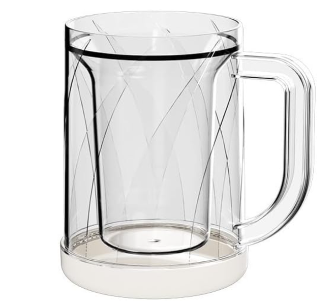Frozen Glass with Handle - Double Layered