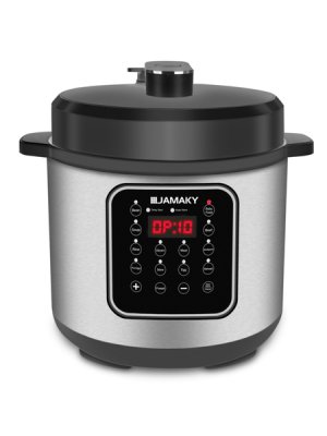 JAMAKY 12-in-1 Smart Pressure Cooker - Fast Family Meals - 6L 1000W