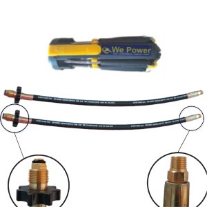 Gas Pipe Industrial Two Gas Pigtails With Screwdriver Set