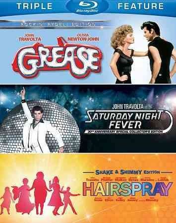 Grease/Saturday Night Fever/Hairspray - (Region A Import Blu-ray Disc)
