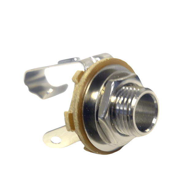 MJ159 Mono Panel-Mount Open Frame 6.35mm Audio Socket