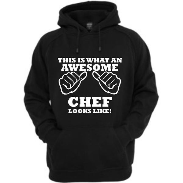 This Is What An Awesome Chef Looks Like - Black Hoodie