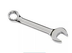 19mm Combination Spanner - Chrome Vanadium, Polished Finish