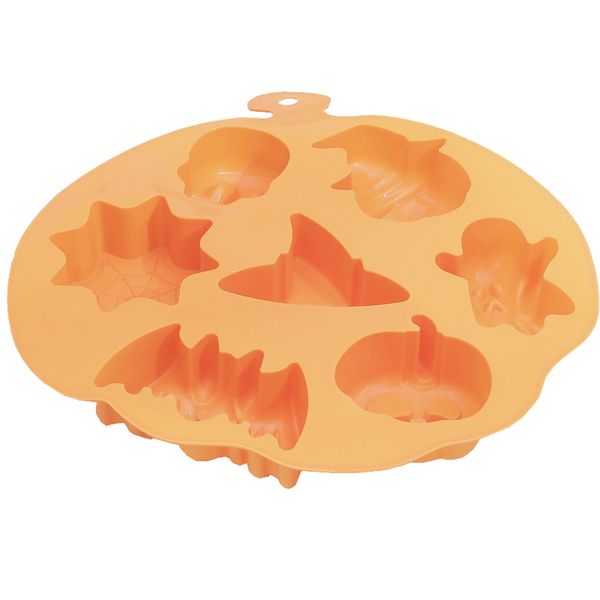 Halloween DIY Fondant Cake Candy Jelly Sweet Silicone Moulds