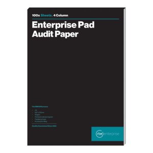 RBE Audit Pads 4 Column A4 3's