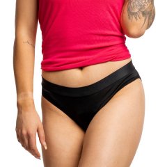 Confidence Period Panties Classic Bikini Lycra Black