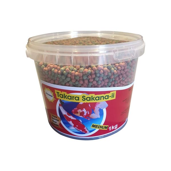 Takara Koi Food - Pond Pellets - 1kg Medium