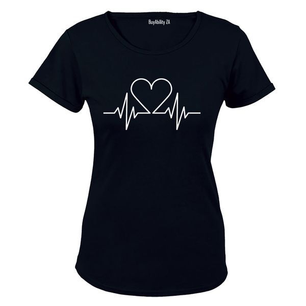 Love Lifeline - Ladies - T-Shirt - Black