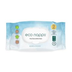 Eco Nappii 99% Pure,Plant-Based Water Wetwipes Single Pack