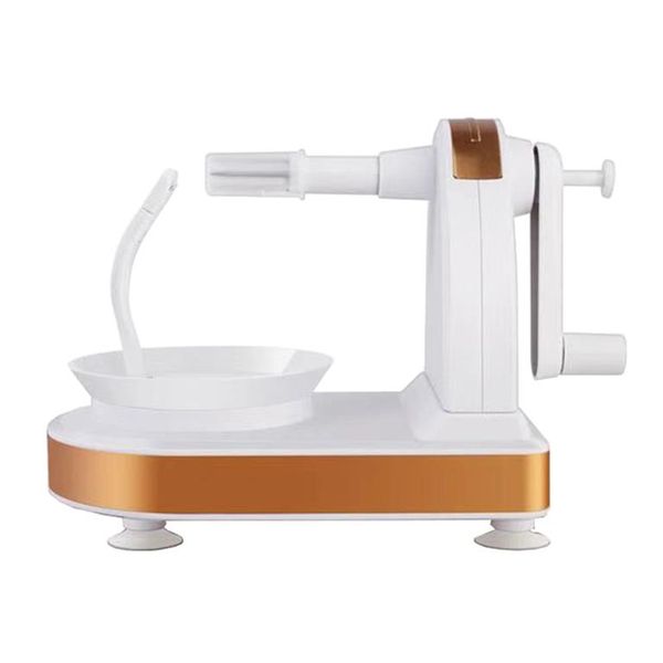 Multi-Function Hand Shake Fruit Peeler - White