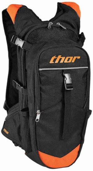 Thor Hydrant Black/Red 3L Hydration Pack